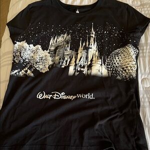 Disney Black and White Graphic Tee